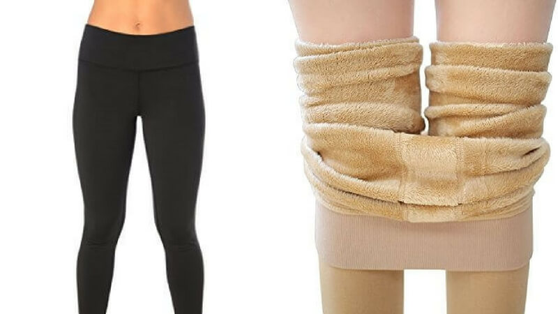 The differences between yoga pants and leggings