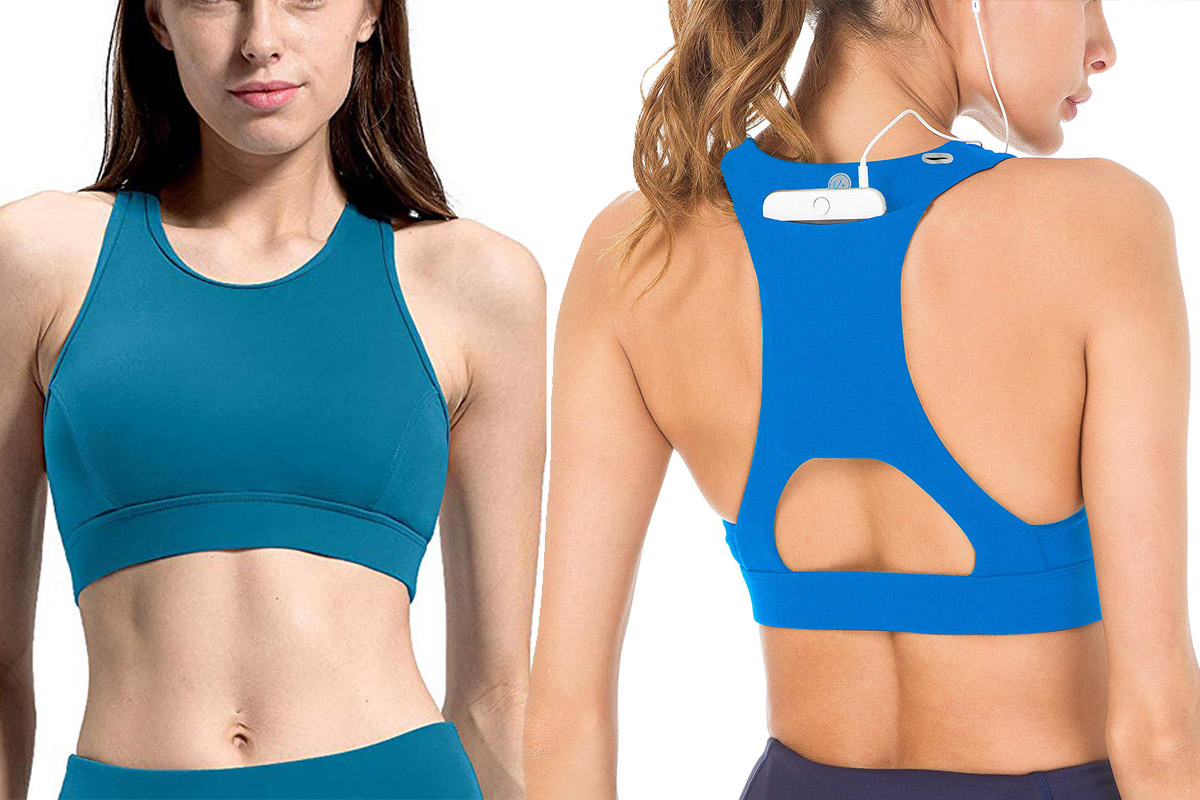 Sports Bras That Safely Hold Your Phone Really Do Exist